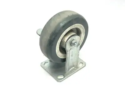201-6UK-WK | Payson  Rigid Wheel Caster 6"x2" w/ Brake - Used