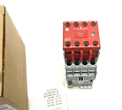New | in-Stock Allen-Bradley Ser. A Guardmaster Safety Control Relay 8-Pole Relays & Switches Michigan US | Maverick Industrial Sales #1402502
