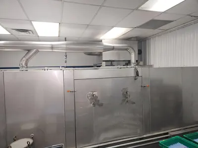USED 2013 SYSTEM TECHNOLOGIES 2-STAGE INLINE PARTS WASHER