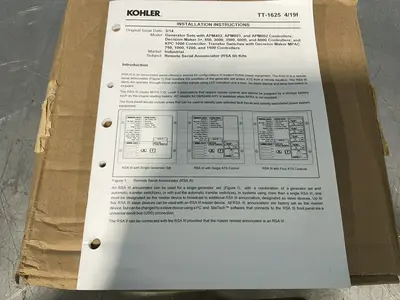 Used KOHLER GM91356KP2 Automation Control (HMI) Ohio US | HGR 24 #1474891