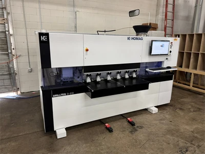 Used 2023 HOMAG "DRILLTEQ D-510" Flexible Drilling and Inserting Machines Texas US | MachineryMax #1488399