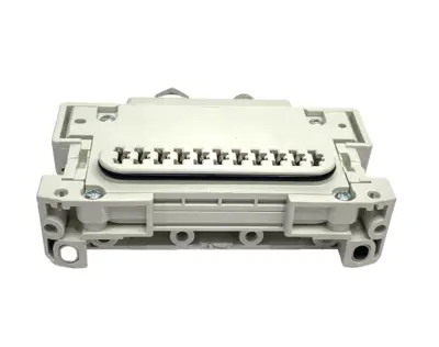 EX600-ED4 | SMC  Serial Transmission System End Plate, M12 5-Pin - Used