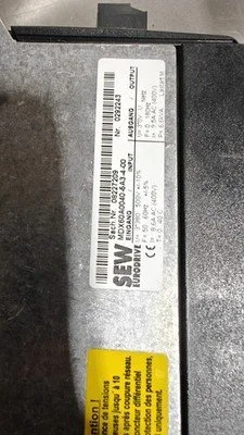 USED SEW SEW-EURODRIVE MDS60A0040-5A3-4-00 MOVIDRIVE MDX60A0040-5A3-4-00
