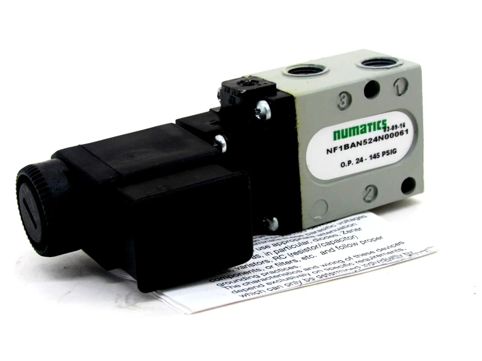 NEW NUMATICS NF1BAN524N00061 POPPET VALVE