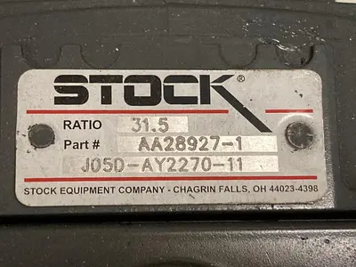 New | in-Stock STOCK AA28927-1 Speed Reducers | Surplus Asset Holdings #1205445