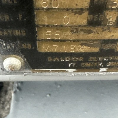 Used Baldor LAB 35-9306 A.C. Motors California US | Davliegogo LLC #1706696
