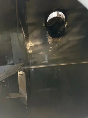 USED 1900 6000 GALLON STAINLESS STEEL TANK
