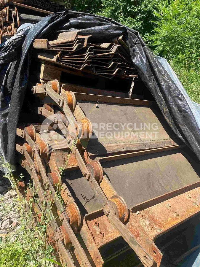 USED MACHINEX 60" X 40' STEEL BELT