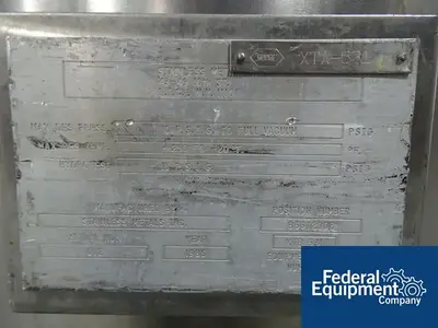 USED Stainless Metals Inc. 60 Gal Stainless Metals Receiver, S/S, 10#