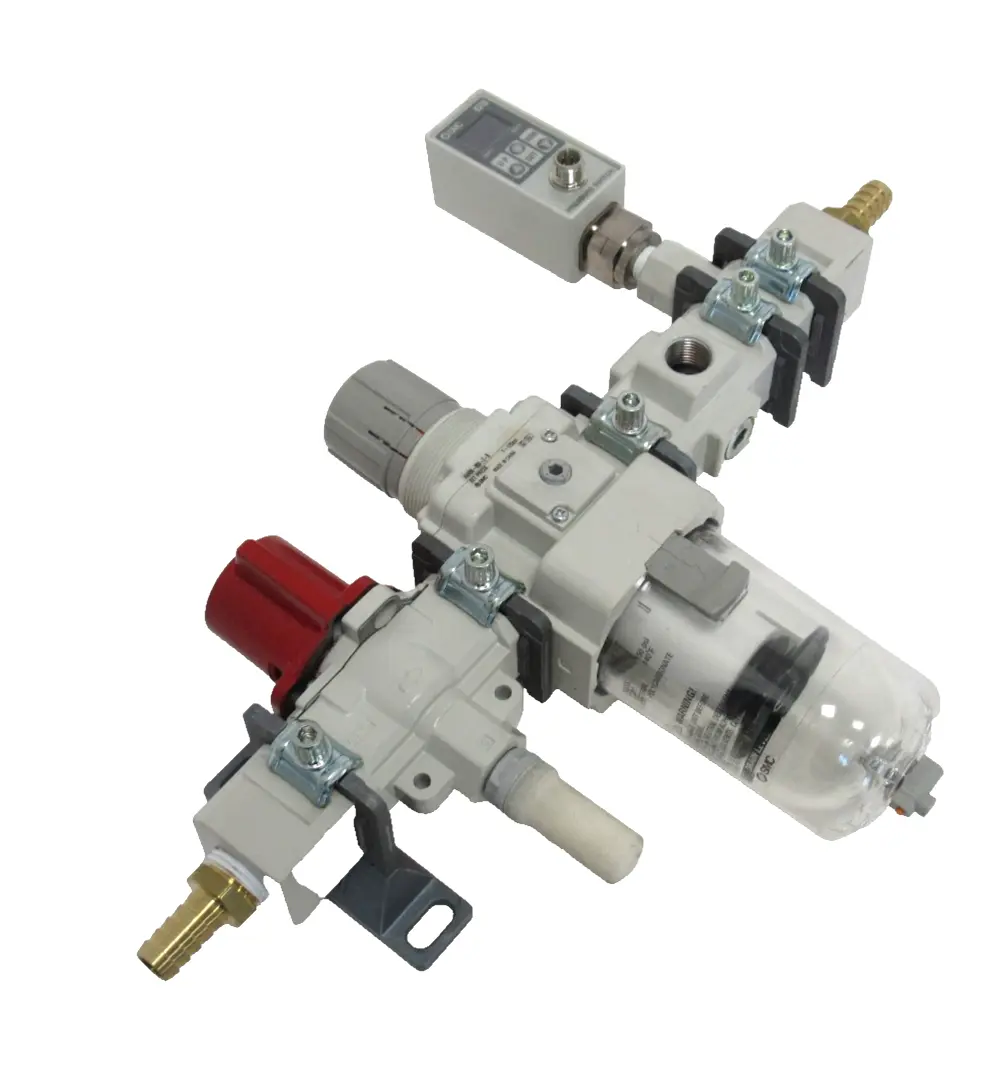 NEW SMC AW40K-N04-Z-B PNEUMATIC FILTER REGULATOR ISE70-N02-67-P VHS40-N04B-Z