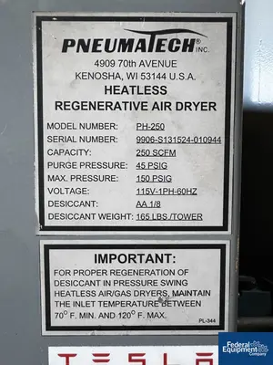 USED Atlas Copco 60 hp Atlas Copco Air Compressor, Model ZT-45