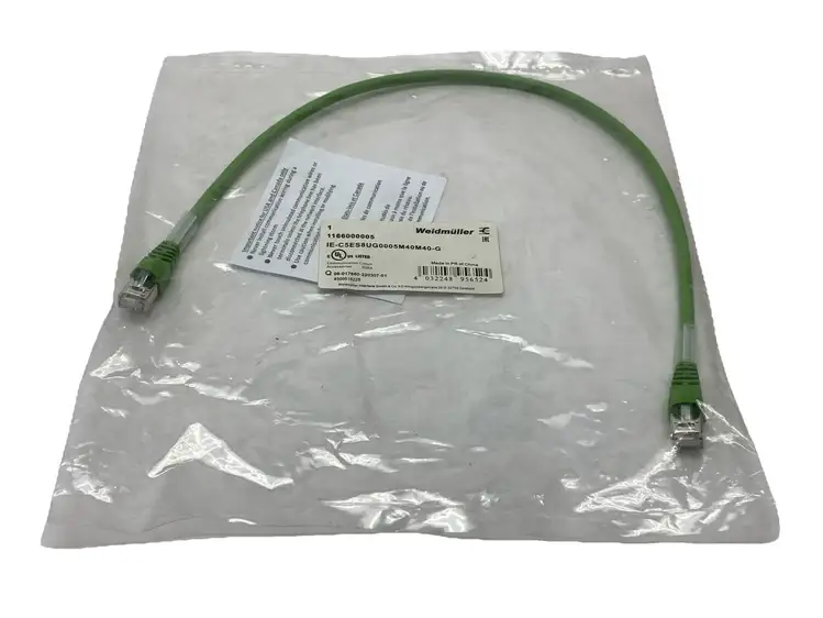 New | in-Stock Weidmuller IE-C5ES8UG0005M40M40-G, 1166000005 PLC Ethernet Equipment Michigan US | Maverick Industrial Sales #1487506