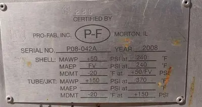 USED 2008 PRO-FAB P08042A