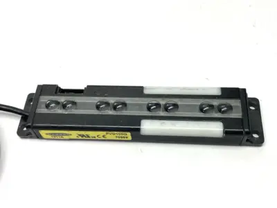 USED BANNER SINGLE PIECE PART VERIFICATION SENSOR 100MM 4-CH 2M RANGE 70989