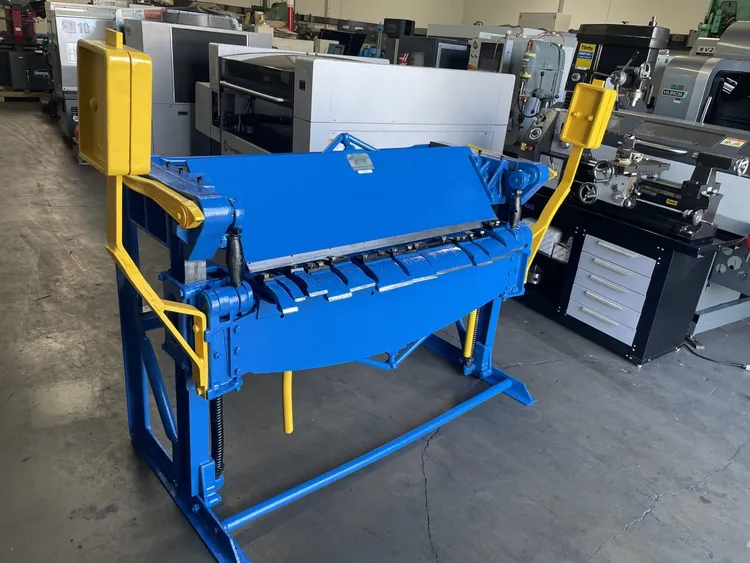 Used WHITNEY JENSEN 412 Box & Pan Brakes including Finger California US | Wheeler Machinery Sales 4 #170412