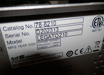 Used KD SCIENTIFIC _UNKNOWN_ Syringe Pumps California US | Biotech Equipment Sales #1464403