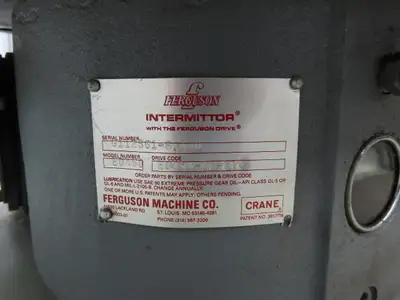 Ferguson ED450-12 Rotary Table Indexer Drive 12 Position Rotator DC Motor 1Hp