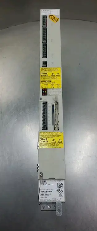 Used Siemens 6SN1112-1AC01-0AA1 SIMODRIVE UEB-MODUL SERVO DRIVE Servo Drives | Palmetto Automation #1156211