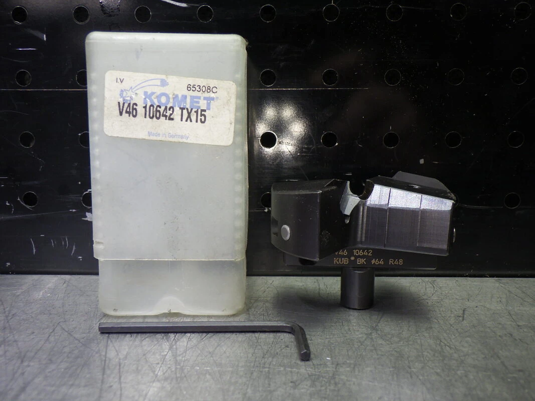 Komet 64mm Coolant Thru Indexable KUB Drill Head V46 10642 (LOC2110B)