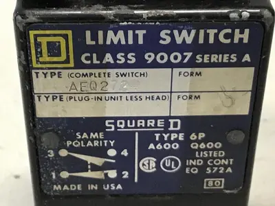 USED SQUARE D 9007-AEQ2724