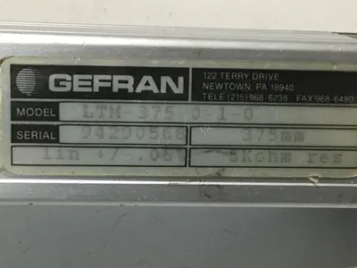 USED GEFRAN LTM375010