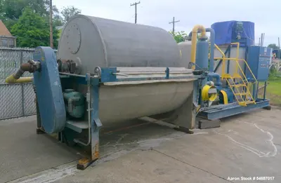 Used ALAR ENGINEERING 660 Rotary Vacuum Filters Illinois US | Aaron Equipment #1512855