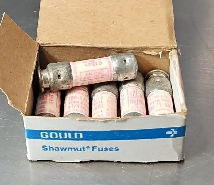 Gould shawmut TR61/4R Time delay relay. Lot of 6. Loc4E19