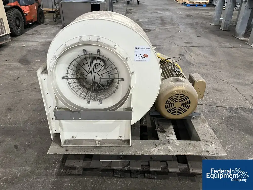 USED New York Blower 25 HP New York Blower, C/S
