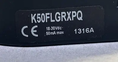 Used BANNER ENGINEERING K50FLGRXPQ Misc Electrical & Power Parts Ohio US | Surplus Asset Holdings #1243462