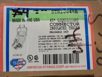 NEW AMERICAN FITTINGS STR10045B