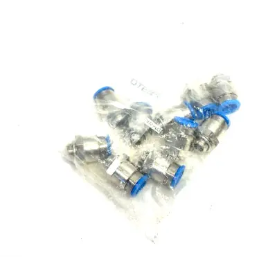 USED FESTO PNEUMATIC PUSH-IN FITTING FOR 12MM OD TUBING 186350