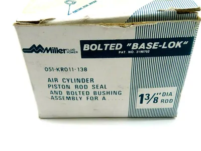 NEW MILLER FLUID POWER 051-KR011-138 PNEUMATIC CYLINDER 051KR011138