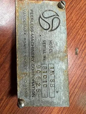 USED PEERLESS 16 SB