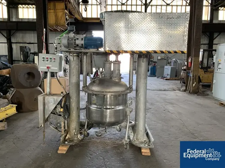 Used N/A 10/7.5 HP Twin Motion Vacuum Mixer, S/S Mixers Ohio US | Federal Equipment Company #126371