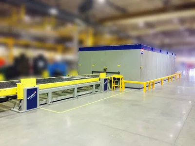 MESSER In-Line Conveyor Cutting Tables Shuttle Tables/Enclosures | Fahey Machinery Co., Inc. (2)