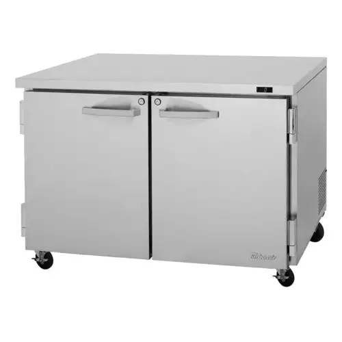 Turbo Air PUF-48-N 48 1/4" W Undercounter Freezer w/ (2) Sections & (2) Doors, 115v