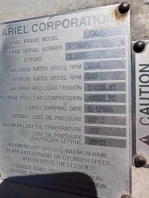 USED 2006 ARIEL JGK-6
