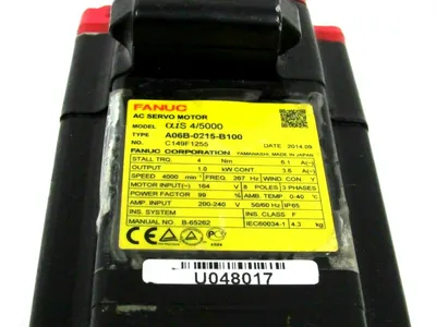 REFURBISHED FANUC A06B-0215-B100 SERVO MOTOR A860-2000-T301 A06B0215B100