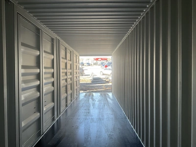 2025 High Cube 40’L x 8’W x 9’ 6”T Metal Shipping/Ground Container