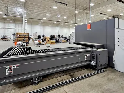 Used 2022 BYSTRONIC BYSMART 3015 FIBER Laser Cutters | Machine Factory Outlet #1267078