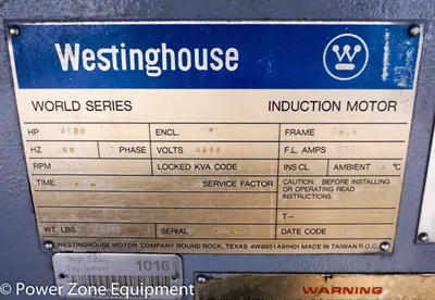 USED WESTINGHOUSE -