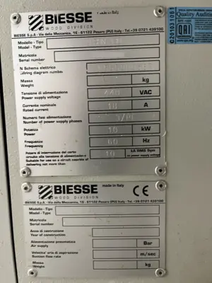 Used 2013 BIESSE AKRON 430 Edge Banders Ontario CA | Aldan Woodworking Machinery #1252649