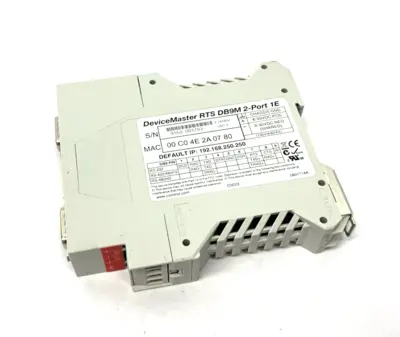 Used Comtrol DeviceMaster RTS DB9M 2-Port 1E Serial Device Module PLC Input & Output Michigan US | Maverick Industrial Sales #1401999