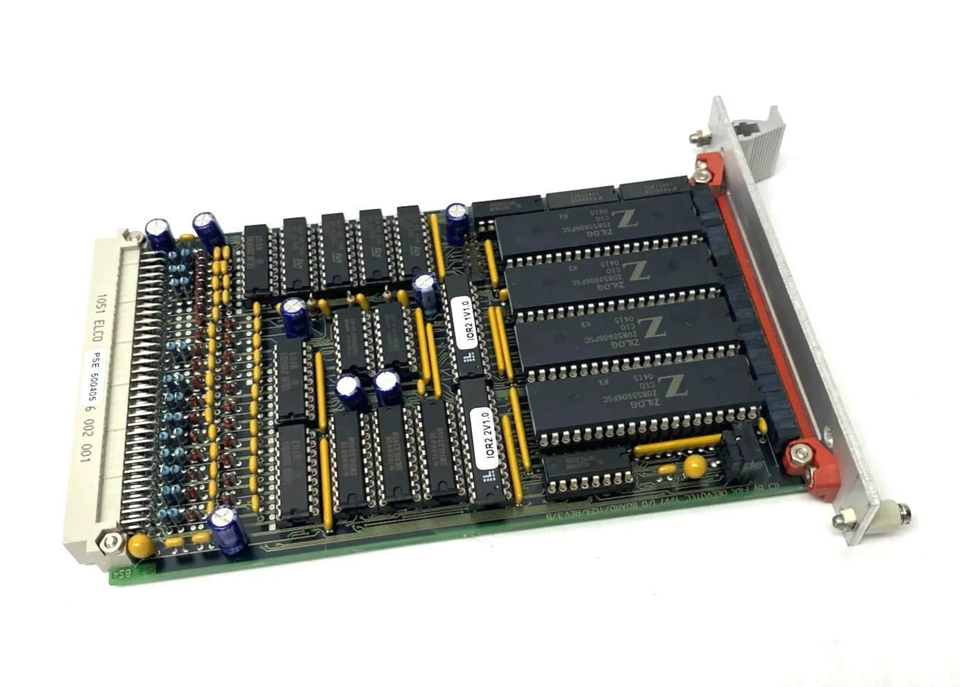 Used F&K Delvotec Servo Power Amplifier I/O Board 1123 I/O Boards & Replacement Parts Michigan US | Maverick Industrial Sales #1396512