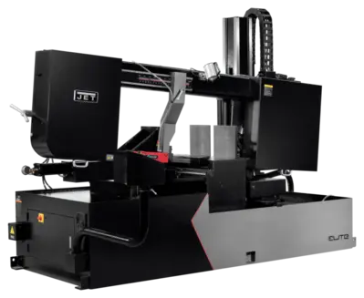 New | in-Stock JET ELITE ECB-1833DMEVS-460 Horizontal Dual Column Band Saws Illinois US | Olympus Machinery Group #1351090