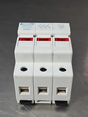 Ferraz Shawmut USM3I 3 Pole Fuse Holder 600V 30A loc4D34