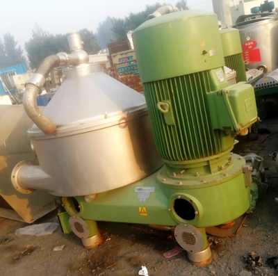 Westfalia SDA 130-76-107 nozzle centrifuge, 316SS.
