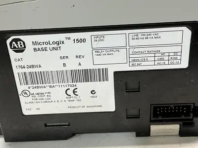 USED ALLEN BRADLEY 1764-24BWA SER B