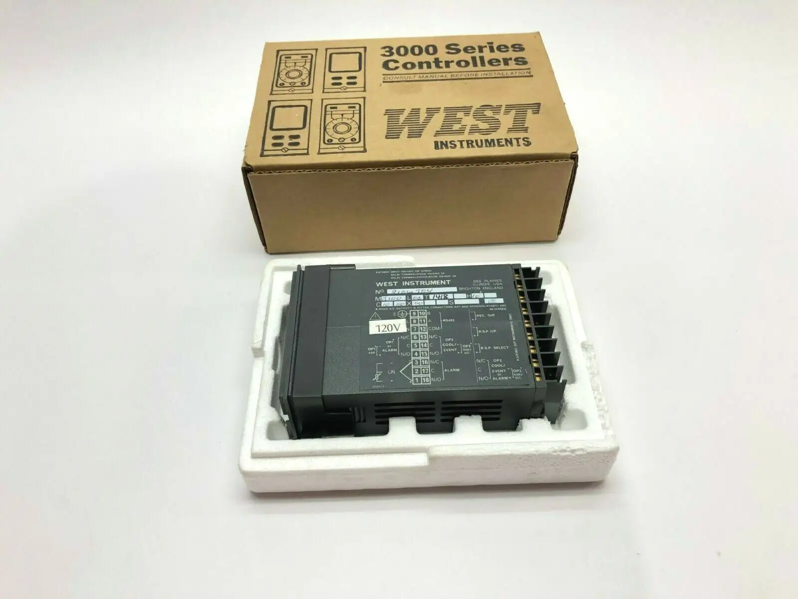 USED WEST INSTRUMENTS M3100 CONTROLLER HOUSING