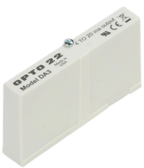 Opto 22 DA3 G1 Analog Input Logic Module, 1 Ch, Optically Isolated, 4-20 mA Out [Refurbished]